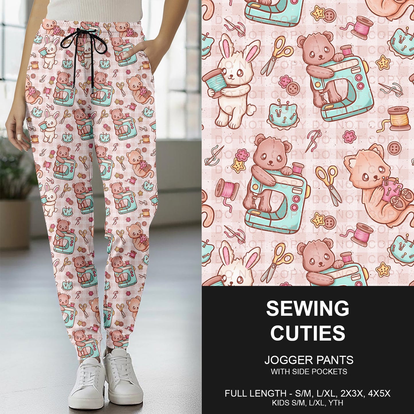 B267 - Preorder Sewing Cuties Joggers (Closes 12/21. ETA late Feb.)