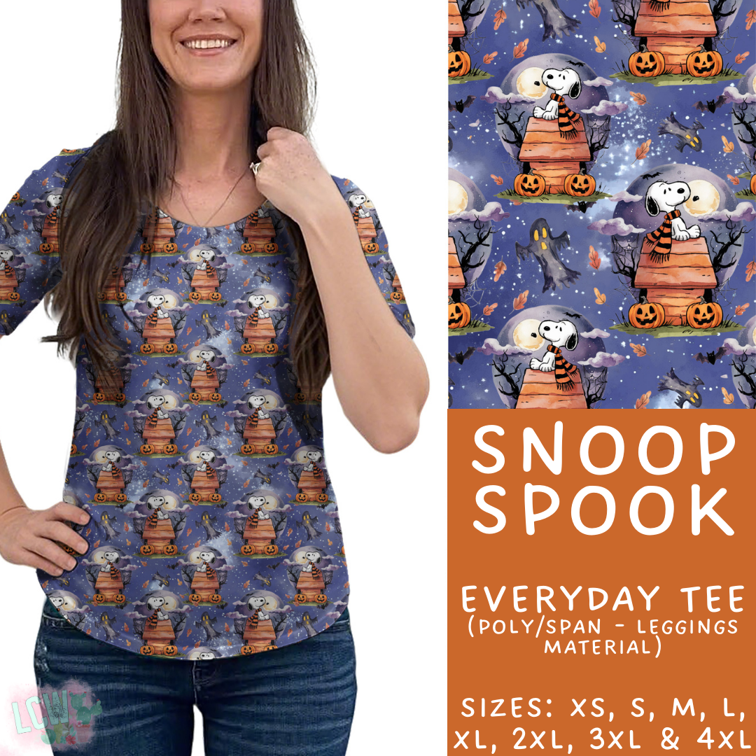 Batch #411 - July Request Run - Closes 9/11 - ETA late October - Snoop Spook Everyday Tee