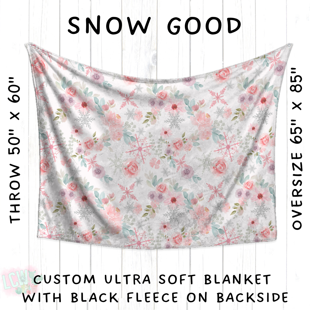 Batch #428 - Christmas Spirit - Closes 10/10 - ETA late Nov - Snow Good Blanket