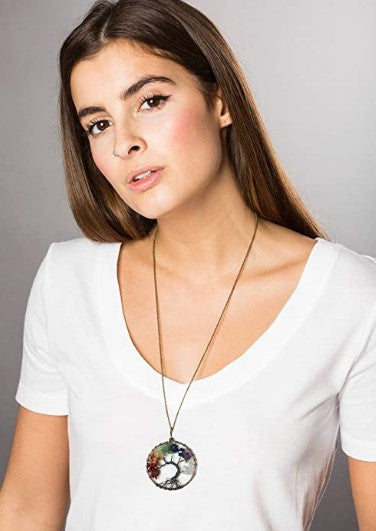 "TREE OF LIFE" CHAKRAS NECKLACE