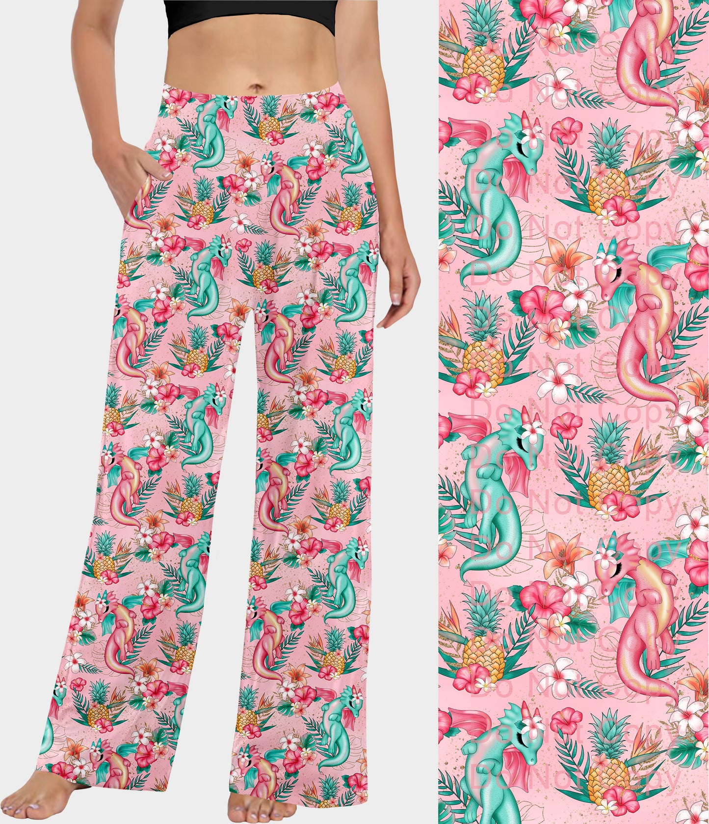 RTS - Tropical Dragon Lounge Pants