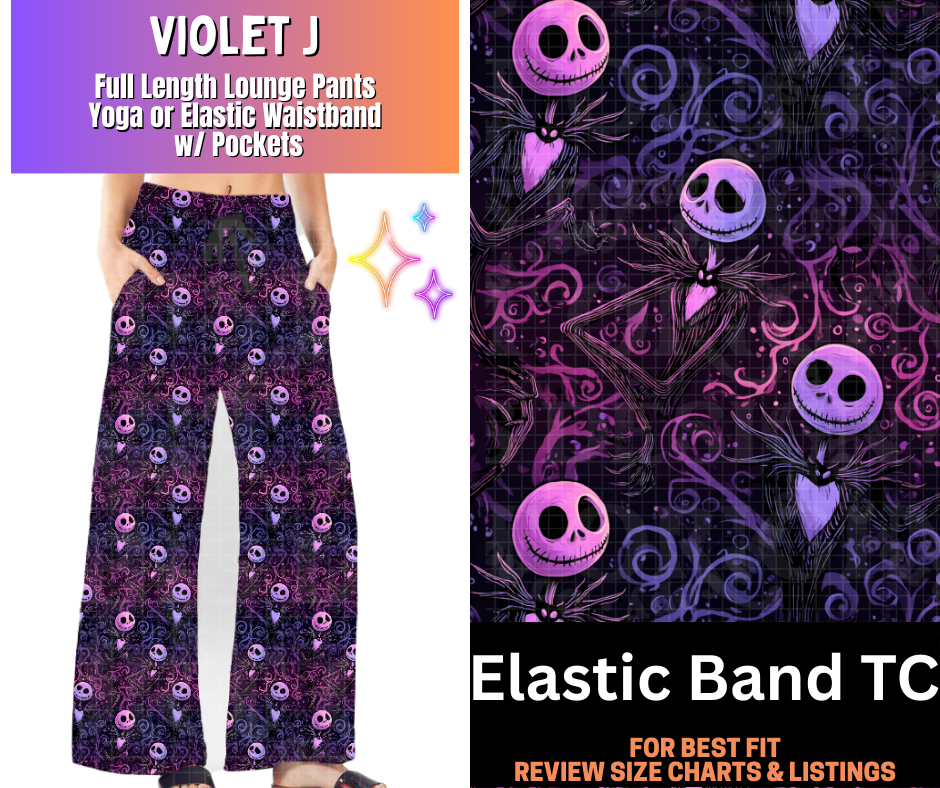 Violet J Full Length Lounge Pants
