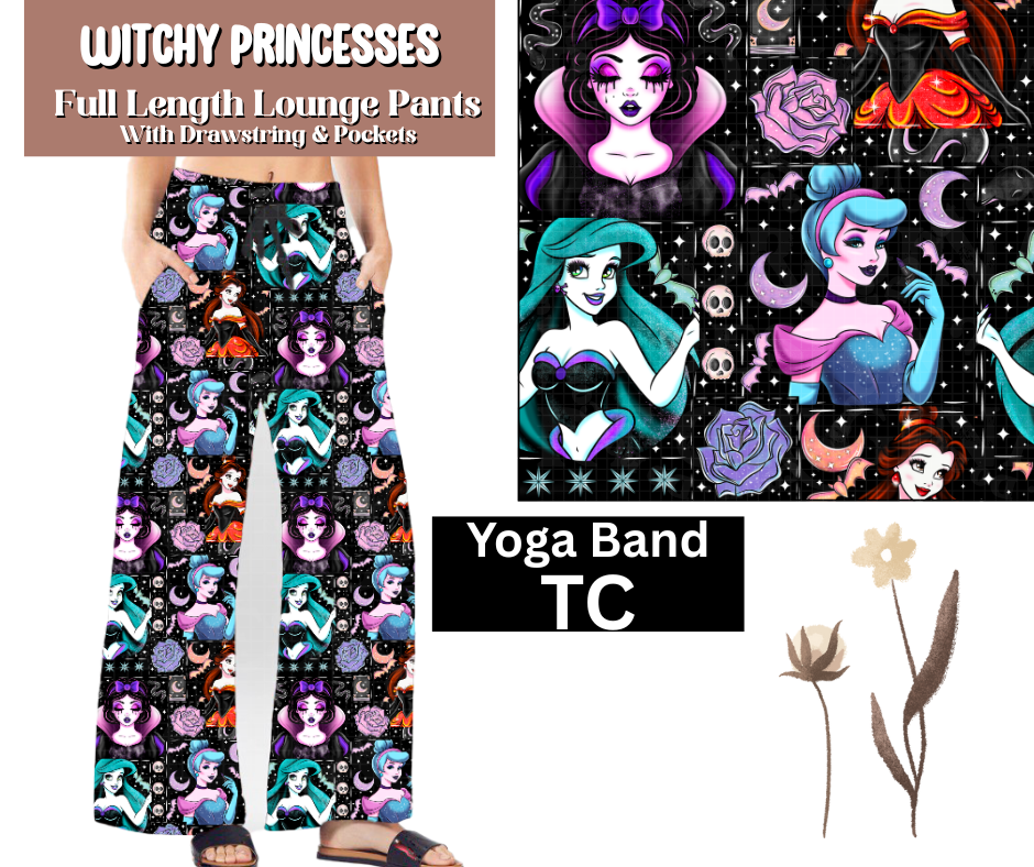 Witchy Princesses Full Length Lounge Pants