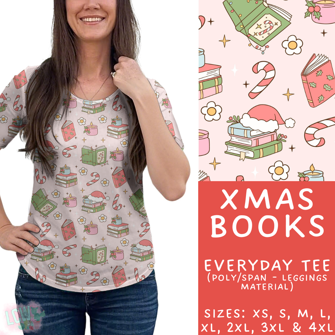 Batch #424 - Jingle All The Way - Closes 10/3 - ETA mid/late Nov - Xmas Books Everyday Tee