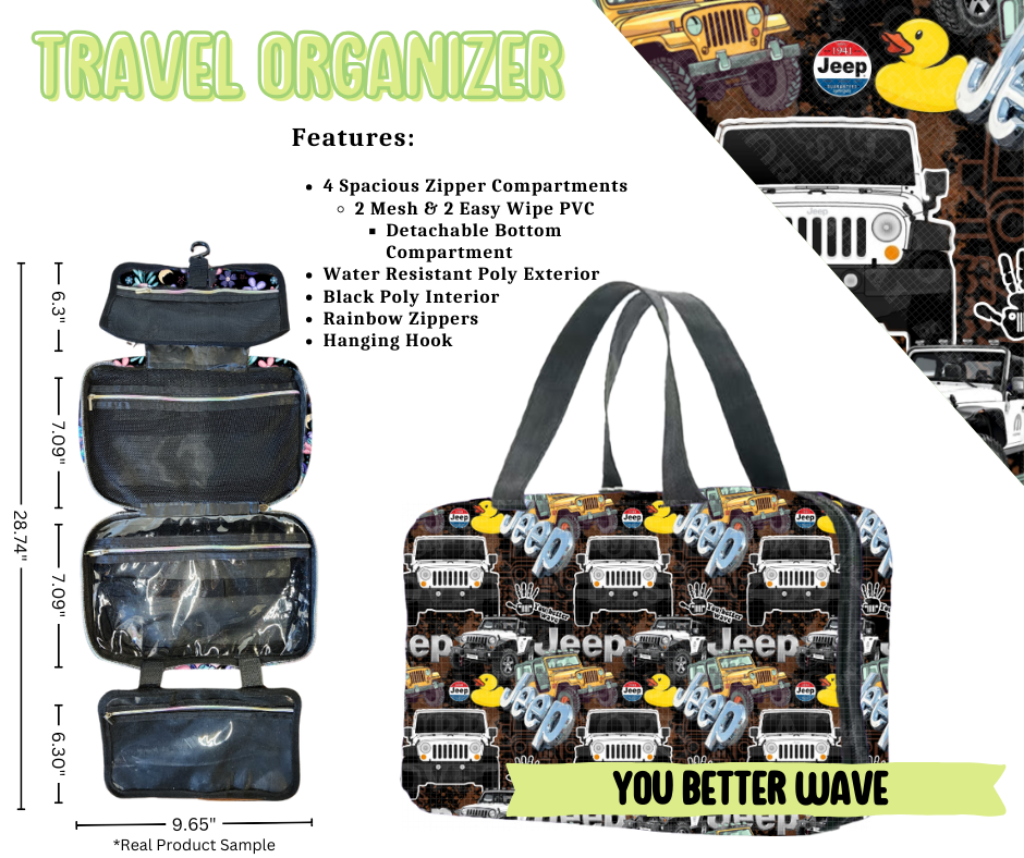 You Better Wave Travel Organizer