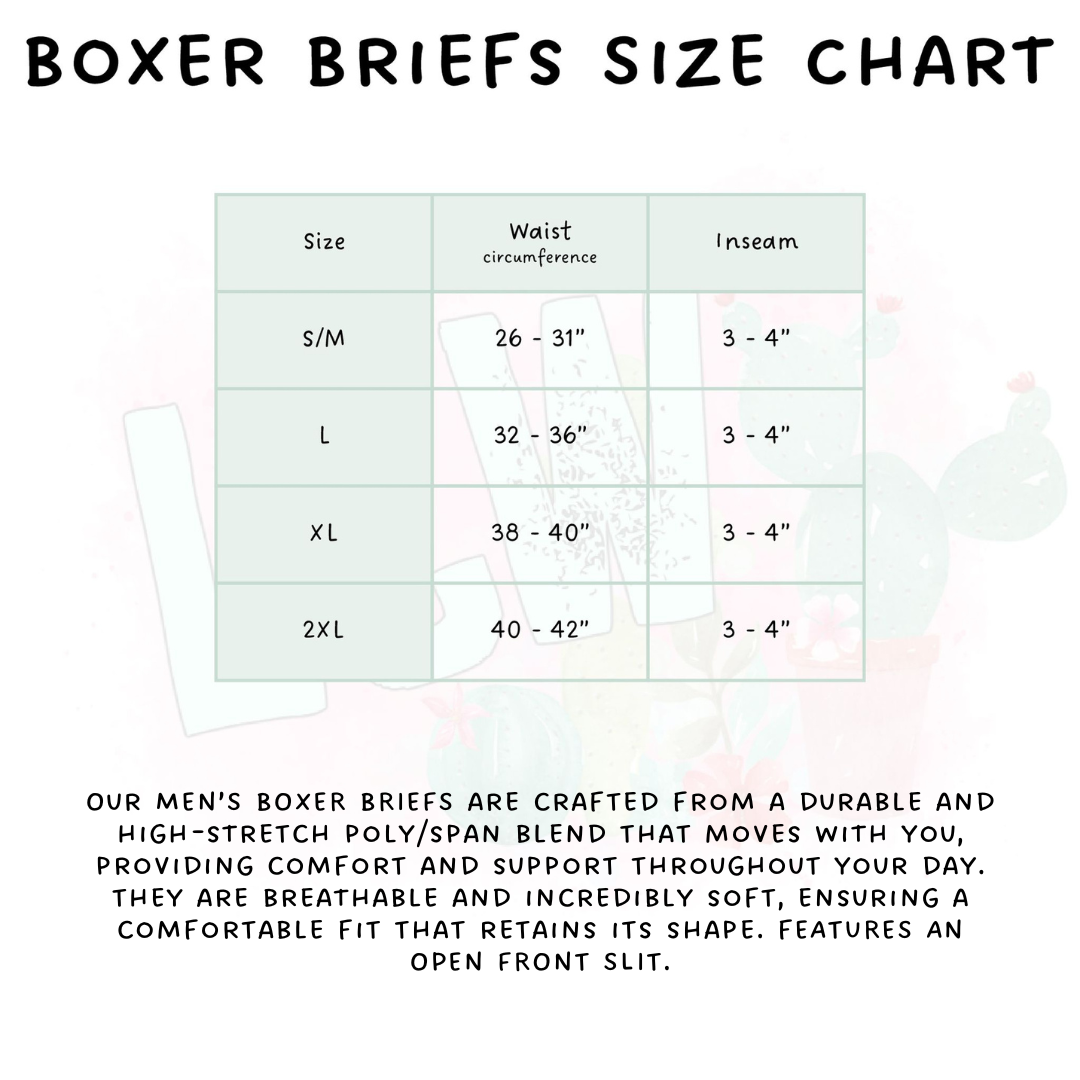 Ready To Ship - Spook Cars Men's Boxer Briefs - S/M, L & XL