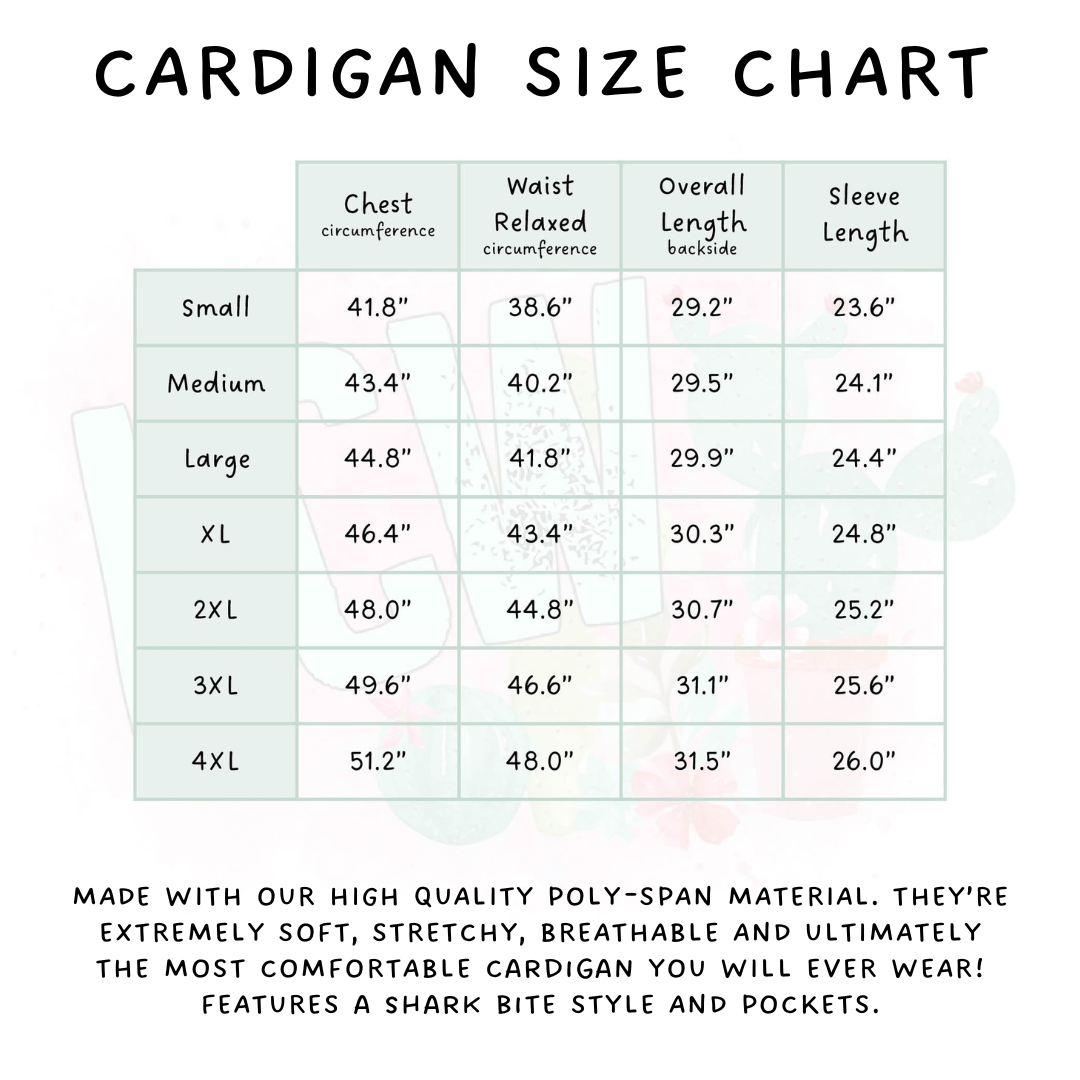 Batch #454 - Cool Characters 10 - Closes 11/26 - ETA mid Jan - Color Bears Cardigan