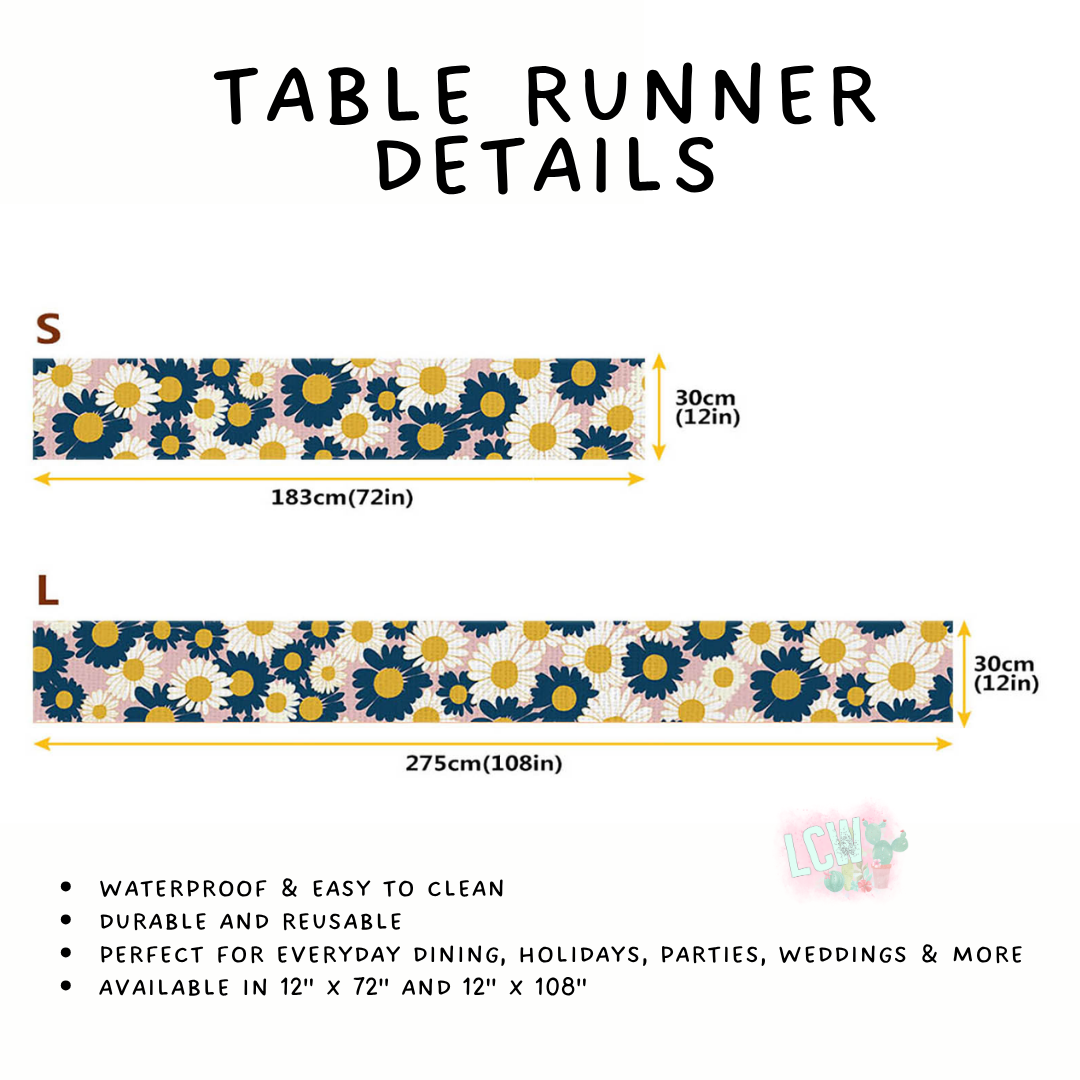 Batch #602 - Table Runners & Placemats - Closes 10/23 - ETA mid Dec - NYE Ball Table Runner