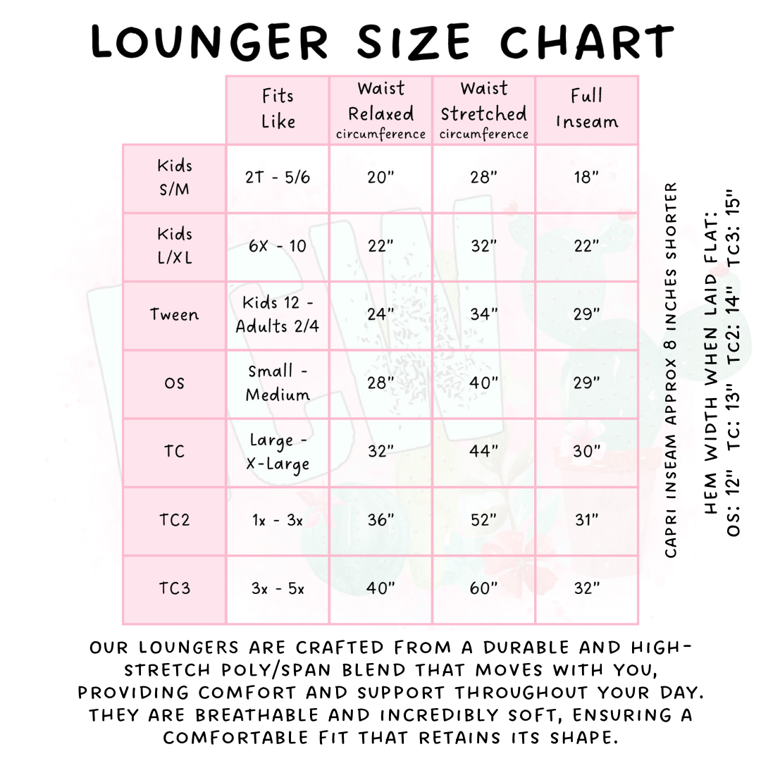 Ready To Ship - Boo Long Dog Full Length Loungers - TC