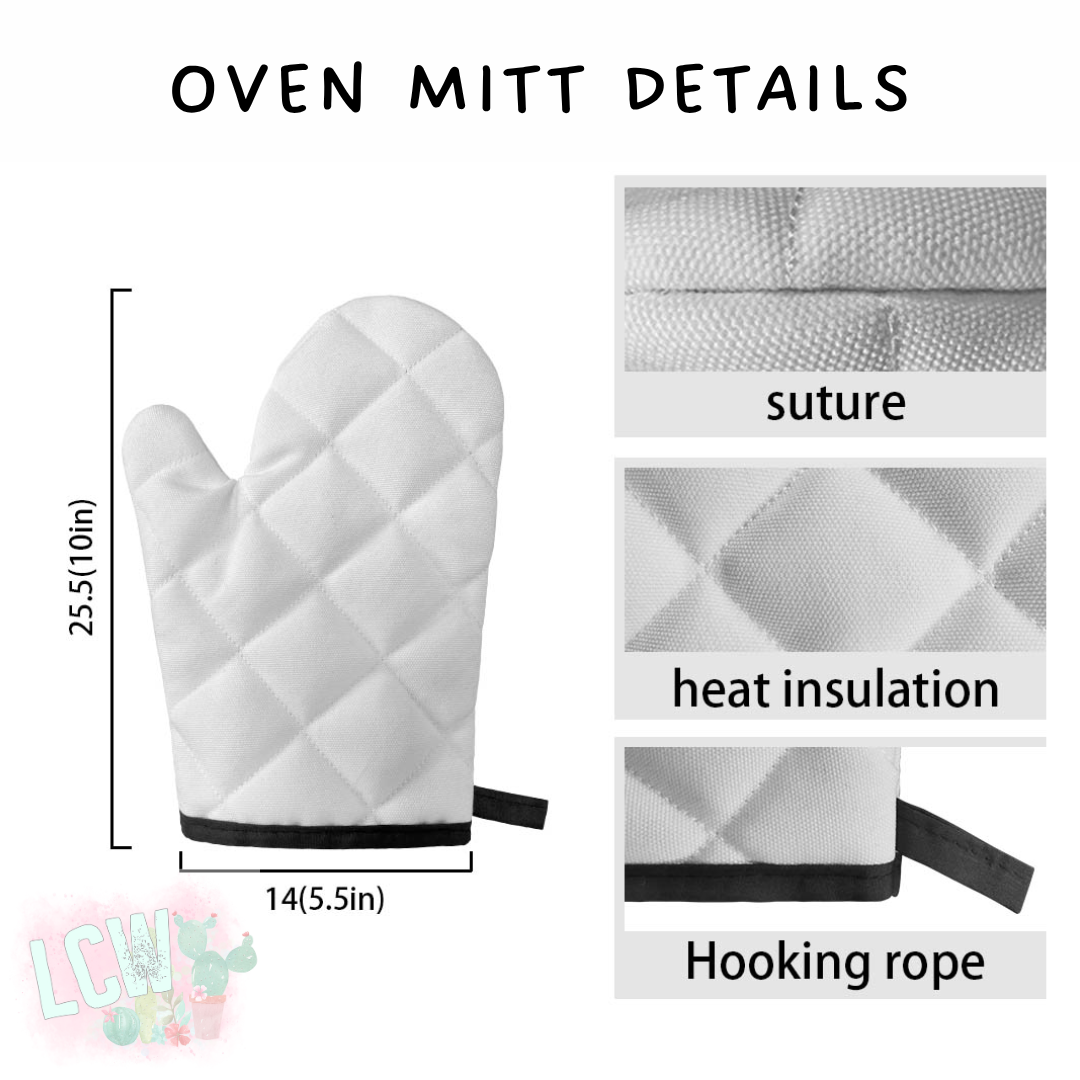 Batch #591 - Baking Spirits Bright 3 - Closes 9/28 - ETA mid/late Nov - Christmas Baking Oven Mitts