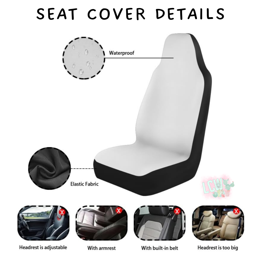 Batch #554 - Car Accessories 3 - Closes 7/10 - ETA early/mid Sept - Ombre Leop Vehicle Seat Covers