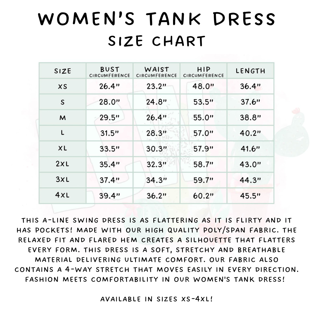 Batch #336 - RWB Characters - Closes 5/7 - ETA mid June - RWB Bad Guys Women's & Girl's Tank Dress