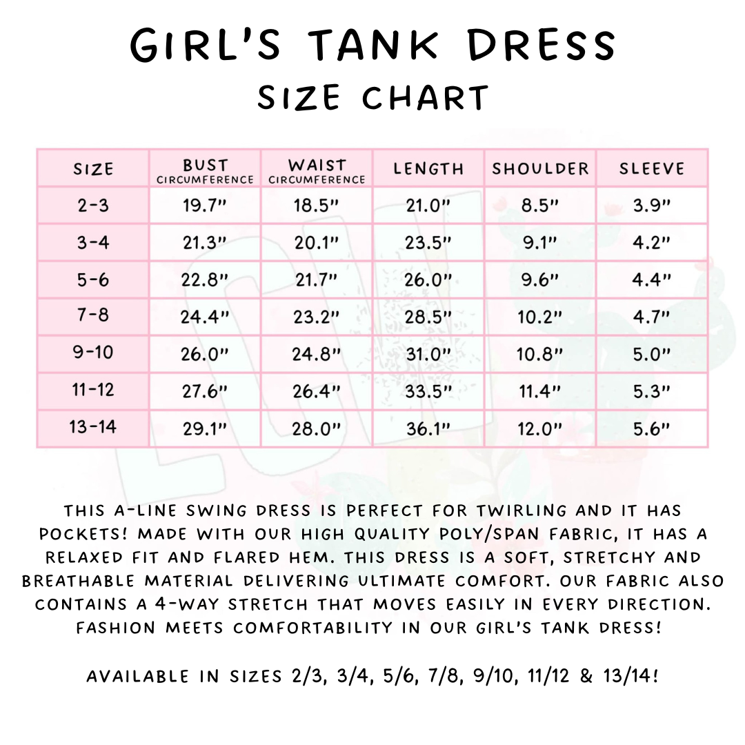 Batch #336 - RWB Characters - Closes 5/7 - ETA mid June - RWB Bad Guys Women's & Girl's Tank Dress