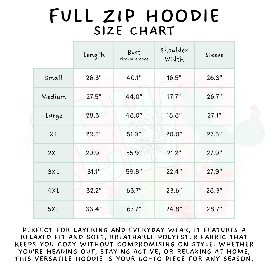 Batch #556 - Halloween 3 - Closes 7/15 - ETA mid Sept - Skull Hallo Full Zip Hoodie