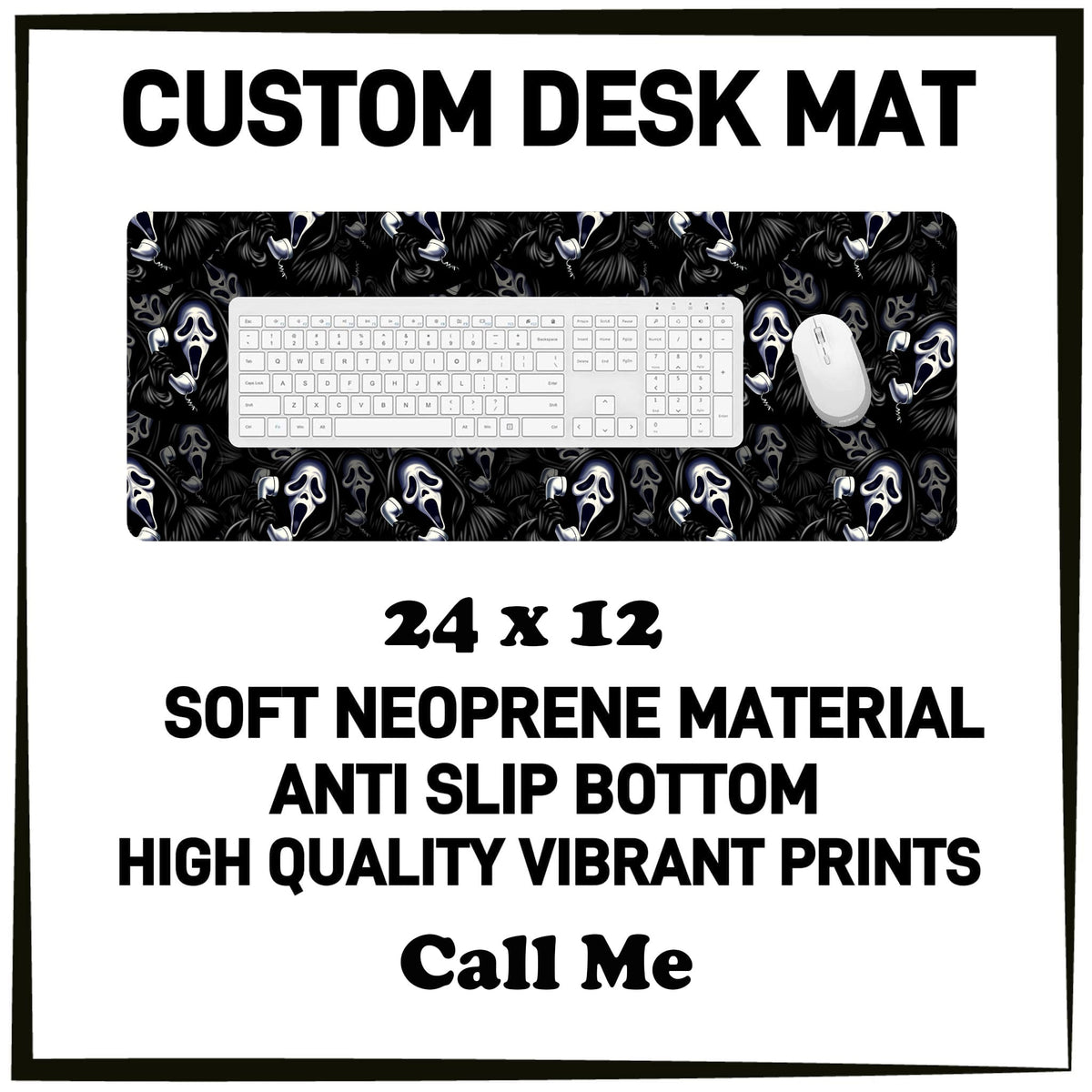 5DSK - Call Me Desk Mat - Preorder Due 10/21 ETA: Mid-Dec
