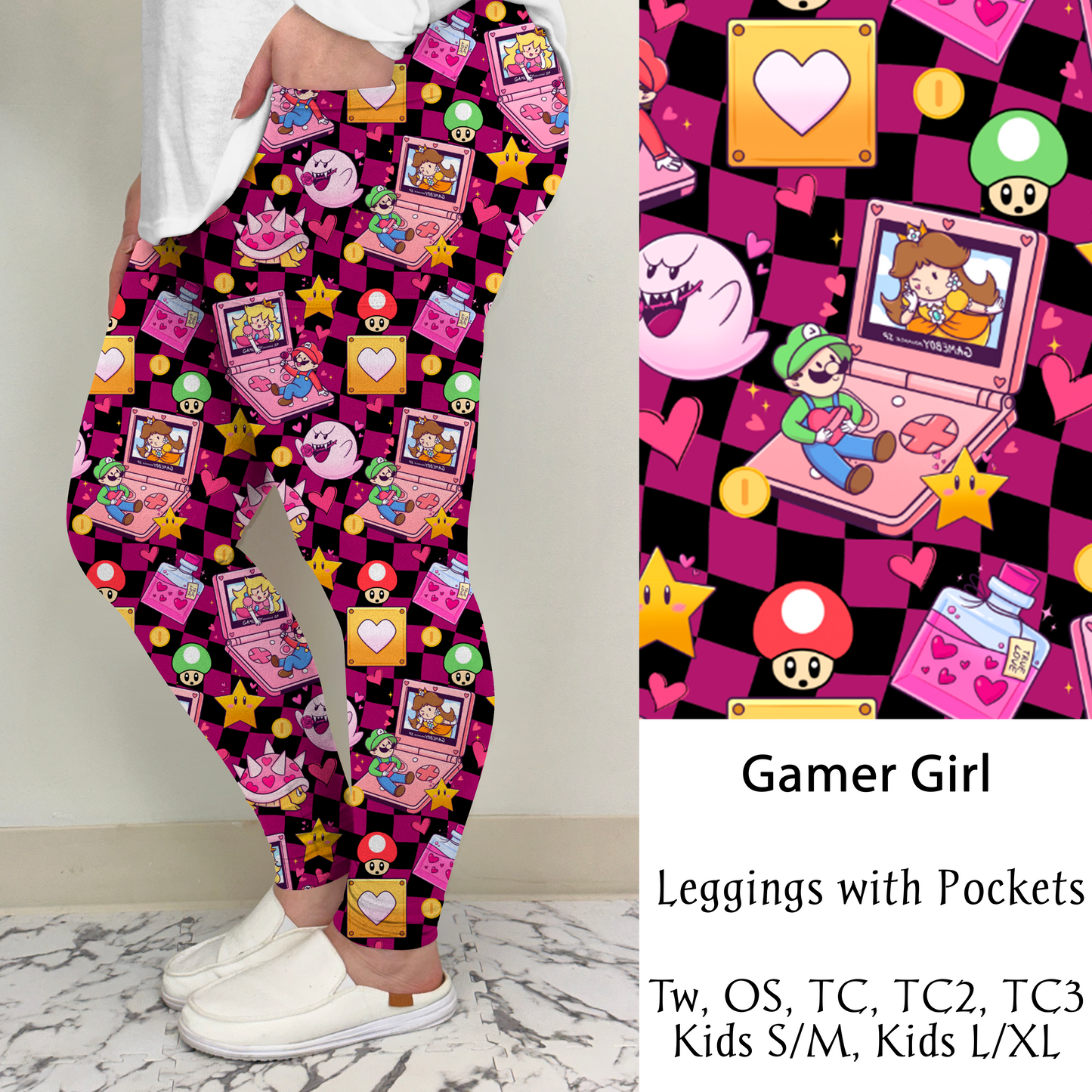 Gamer Girl Leggings & Joggers w/ Pockets | Run ends 9/12 @ midnight EST | ETA 41 Days