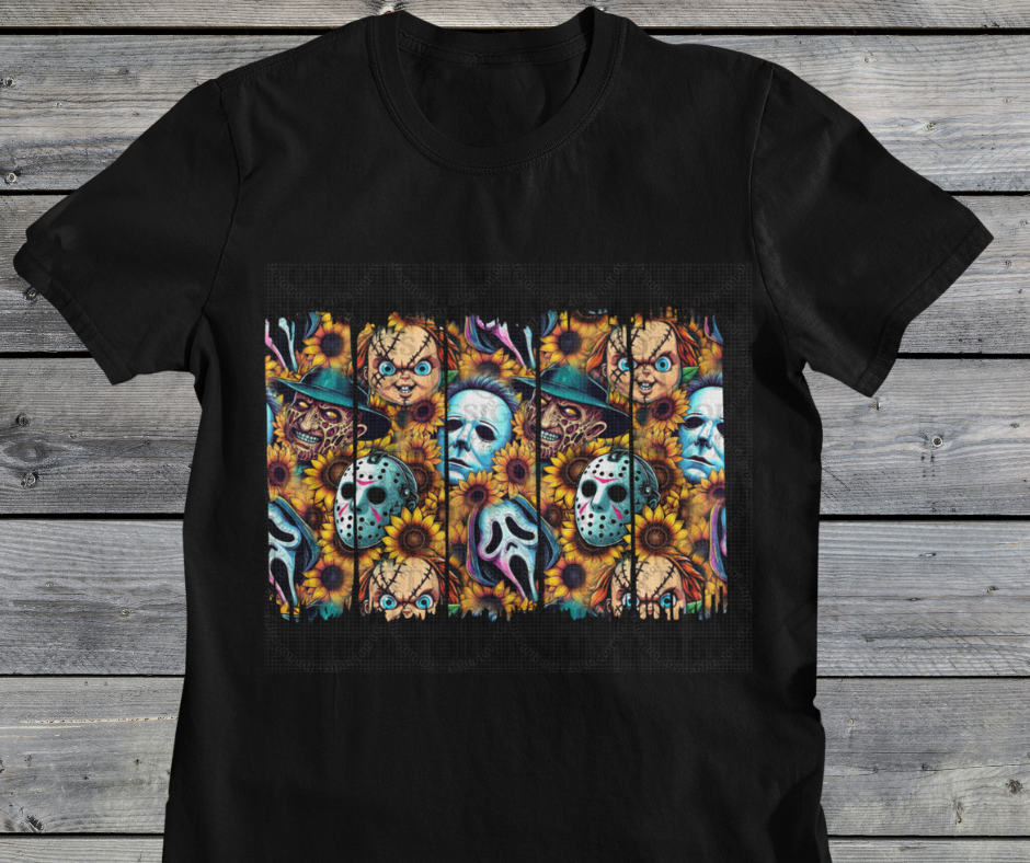 Horror Sunflower Tee Run C10 ~ Closes 5-16