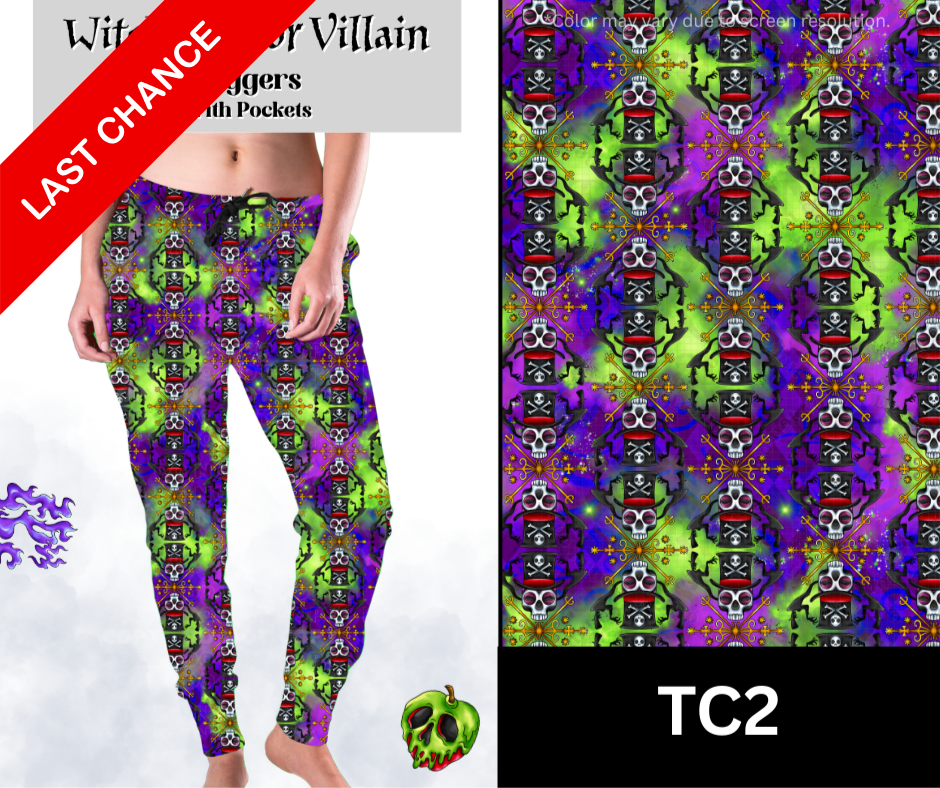 Witch Doctor Villain Joggers