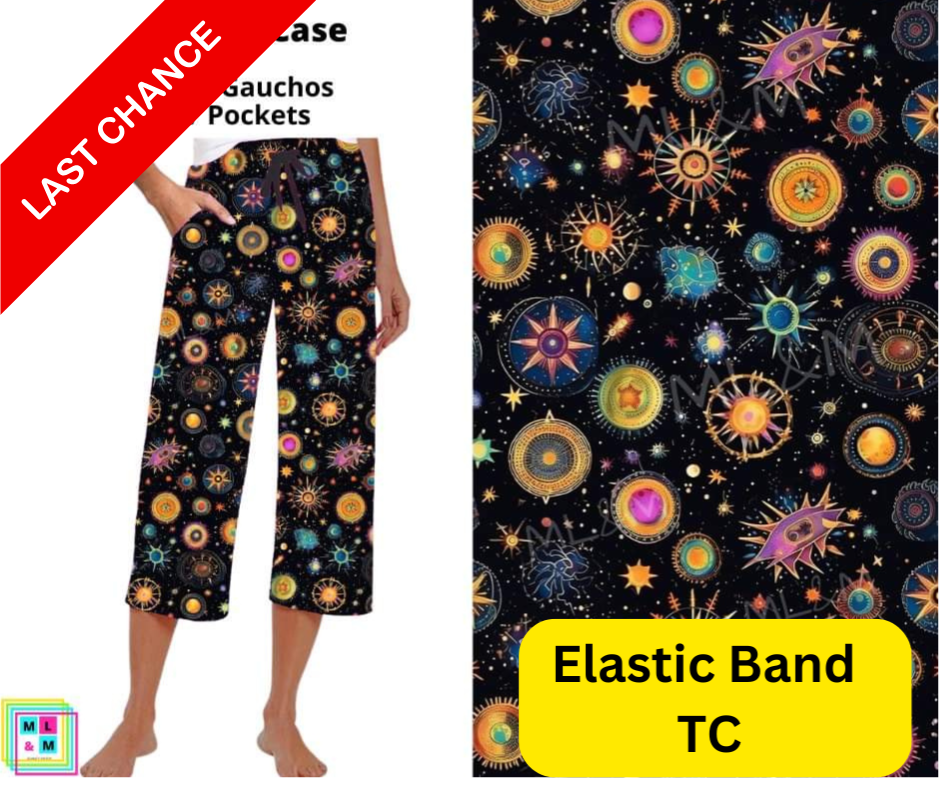 Space Case Capri Gauchos