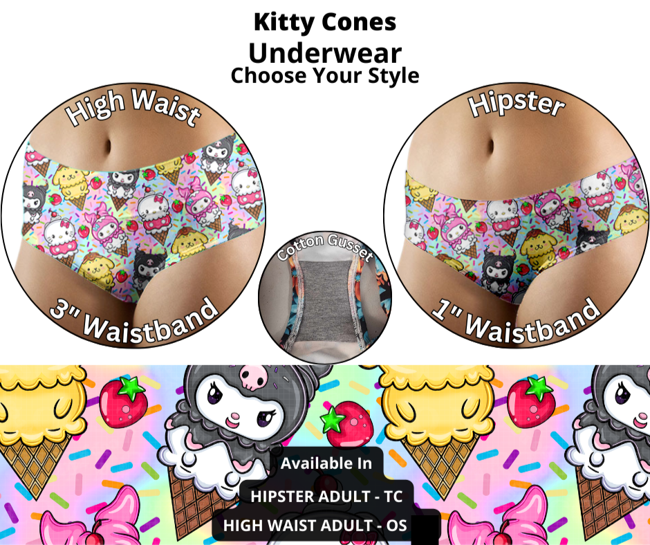 Kitty Cones Underwear