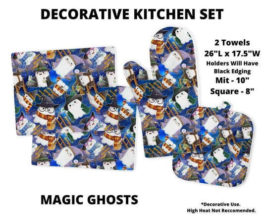 Magic Ghosts Decorative Kitchen Set - Alonna's Legging Land