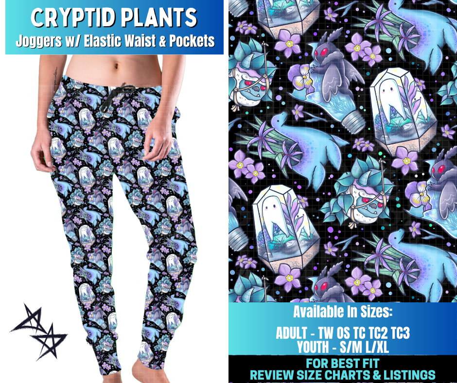 Preorder! Closes 12/17. ETA March. Cryptid Plants Joggers