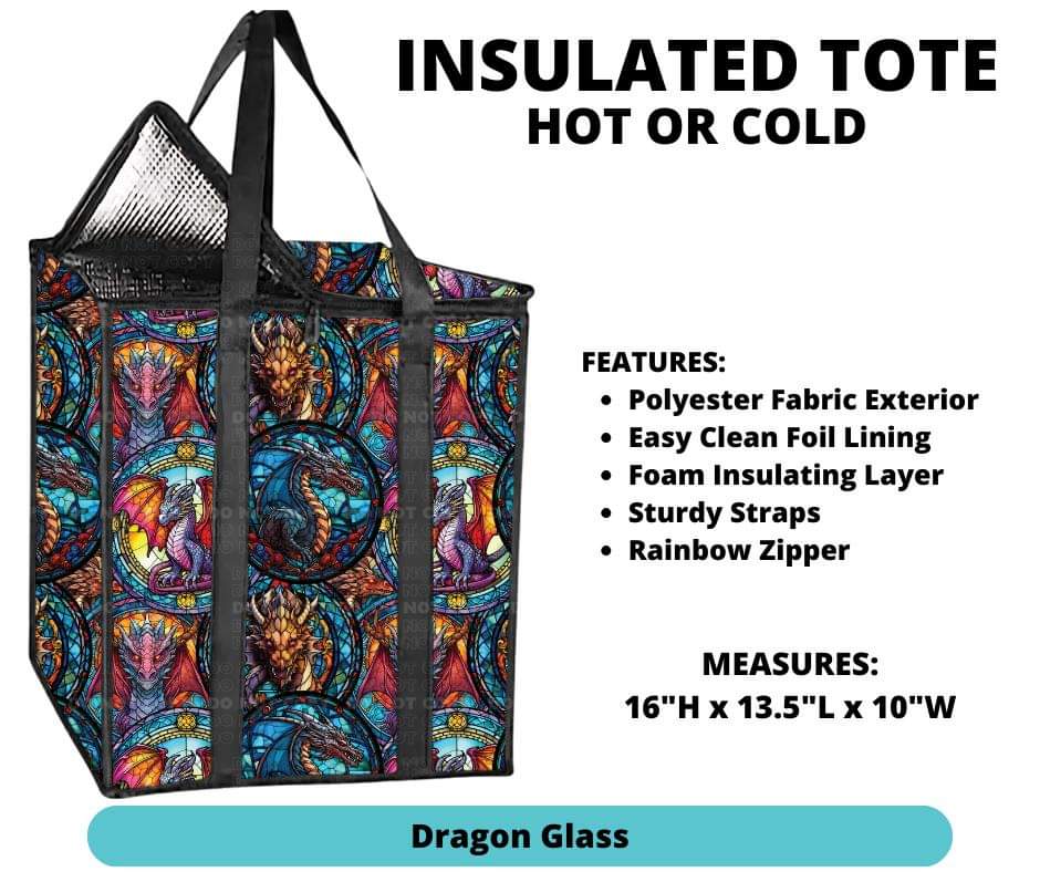Dragon Glass Insulated Tote - Alonna's Legging Land