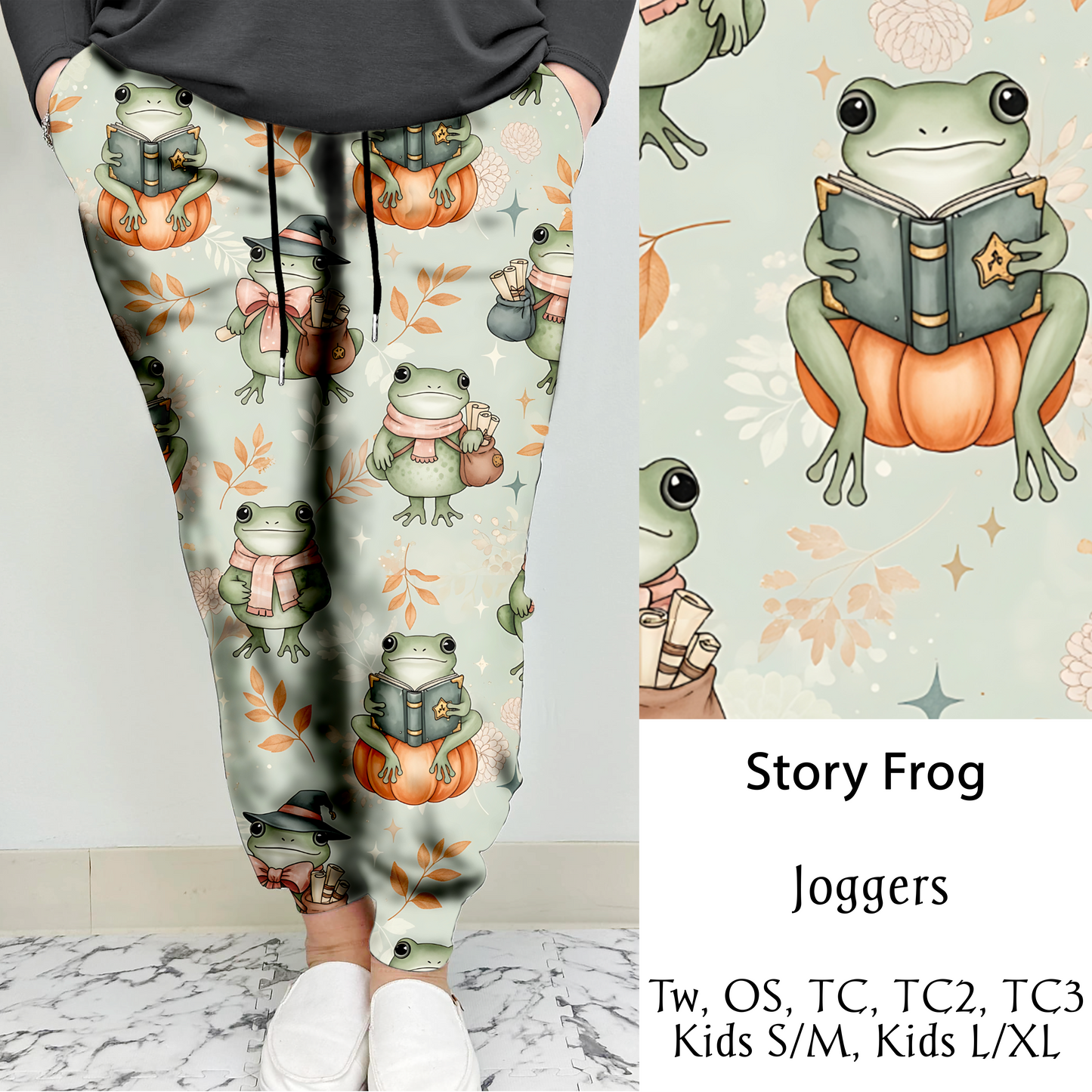 Story Frog Leggings & Joggers w/ Pockets | Run ends 9/12 @ midnight EST | ETA 41 Days