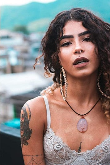 "TREE OF LIFE" RAINDROP NECKLACE