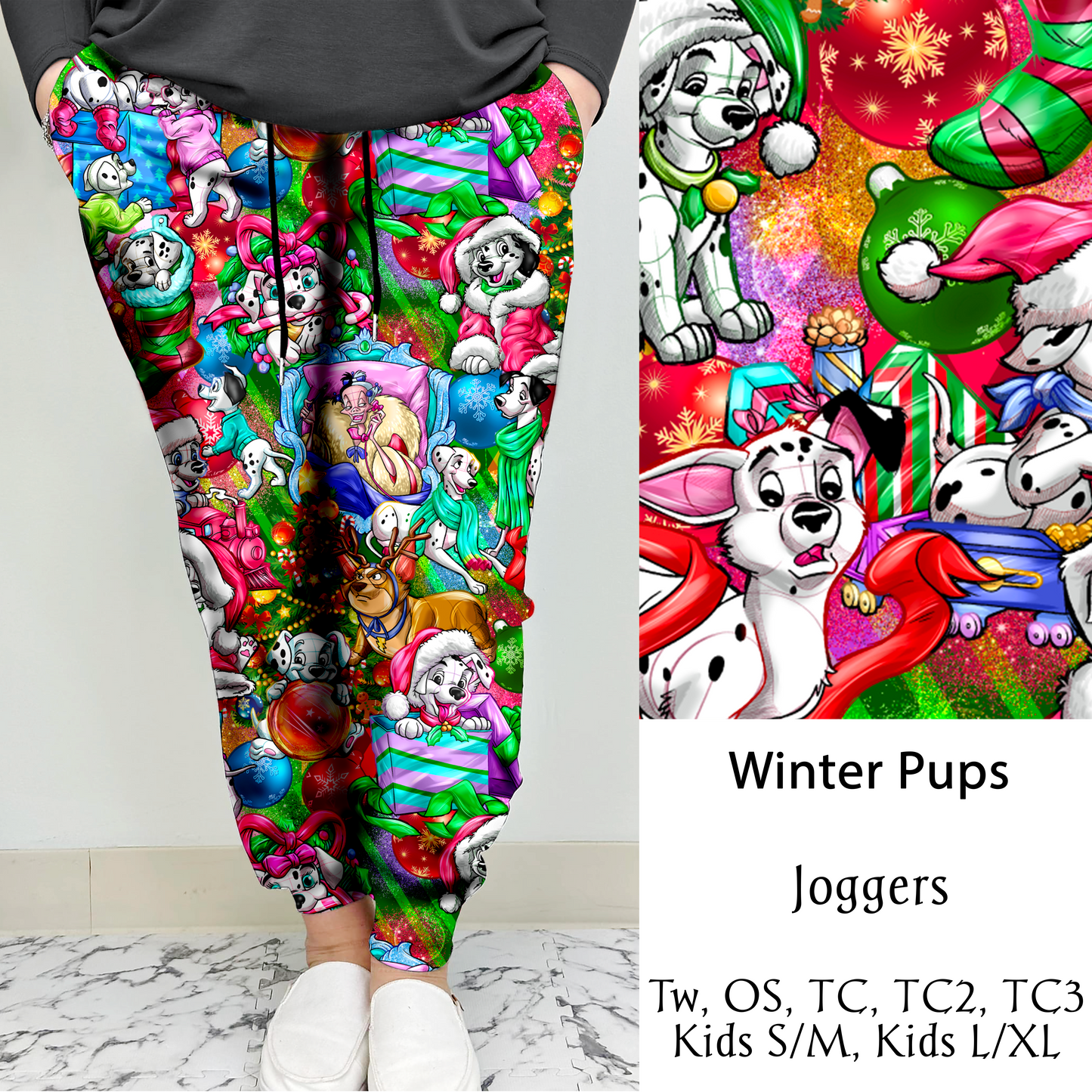 Winter Pups Leggings/Joggers w/ Pockets | Run ends 9/26 | ETA 41 Days