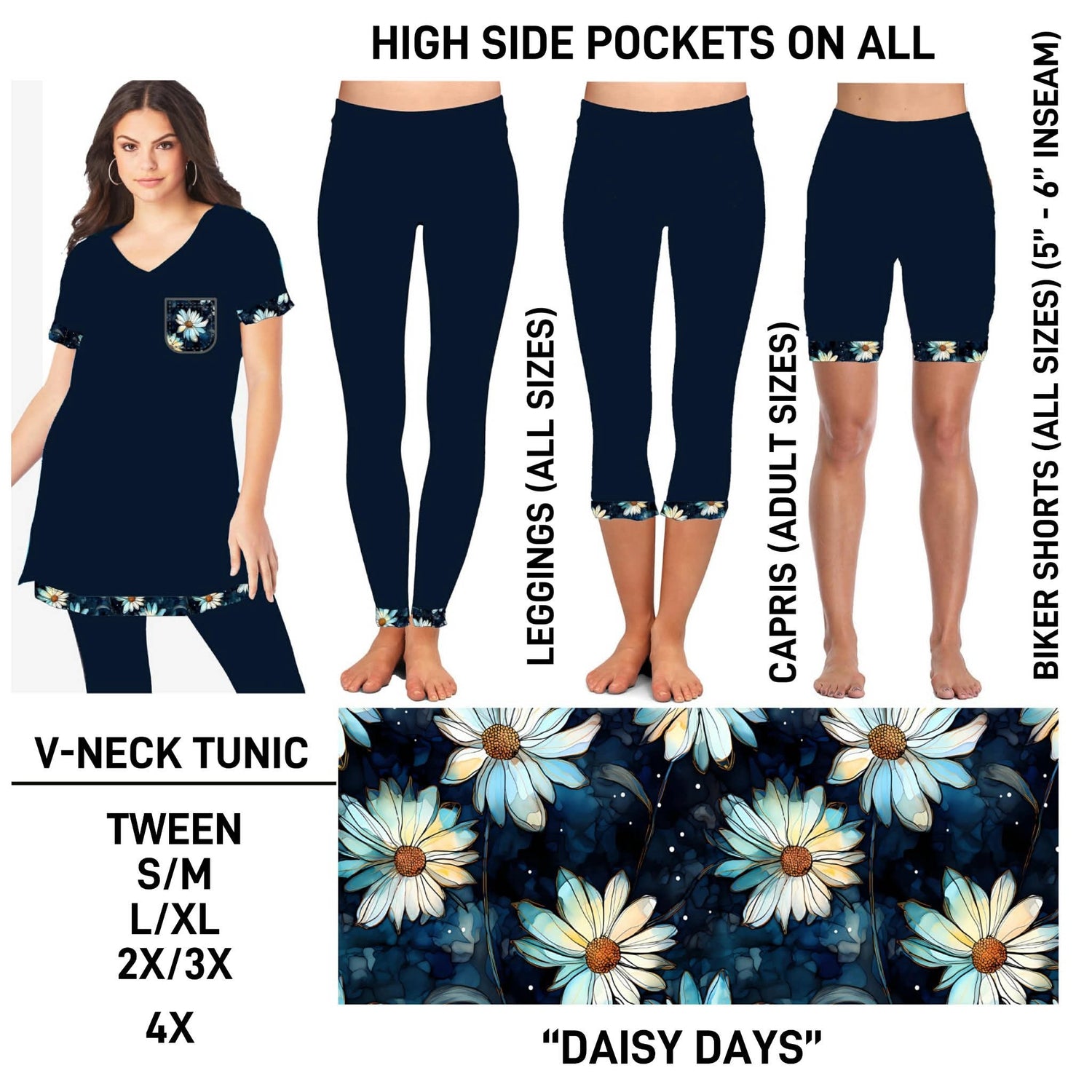 Tunic Sets Preorder (Waterprint) Due 4-9