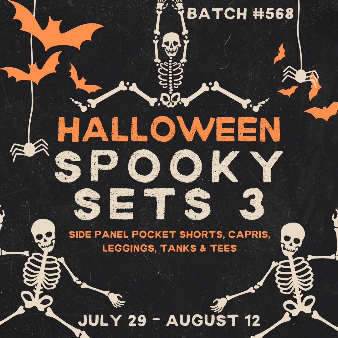Batch #568 - Halloween Spooky Sets 3 - Closes 8/12
