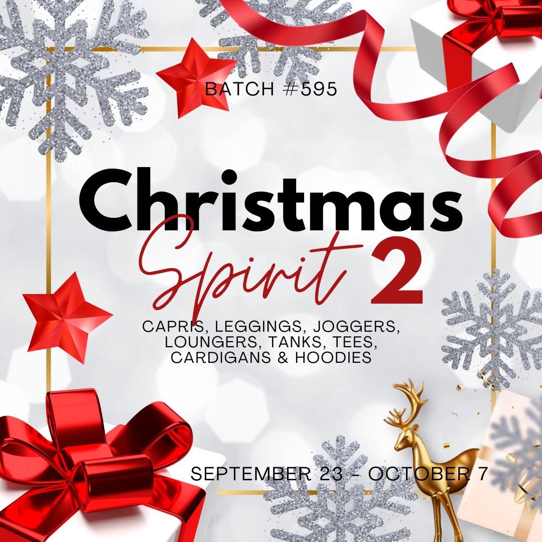 Batch #595 - Christmas Spirit 2 - Closes 10/7 - ETA late Nov