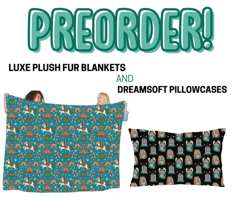 Run 531 ~ Closes 10/12 Dreamsoft Pillowcases & Luxe Fur Blankets