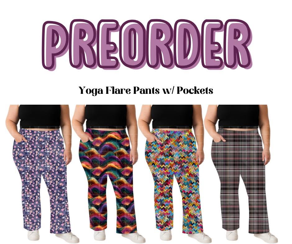 Run 541 ~ Closes 11/4 Yoga Flare Pants