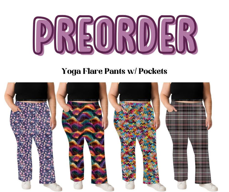 Run 541 ~ Closes 11/4 Yoga Flare Pants