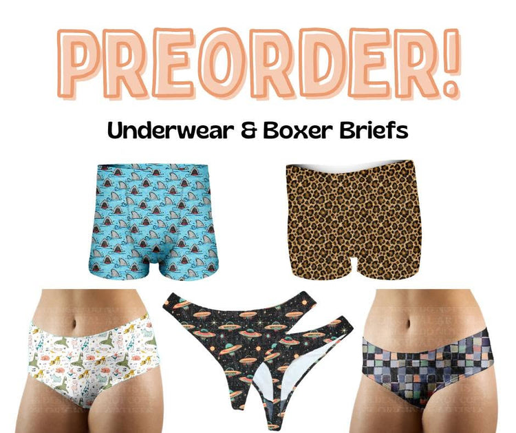 Run 542 ~ Closes 11/5 Underwear & Boxer Briefs