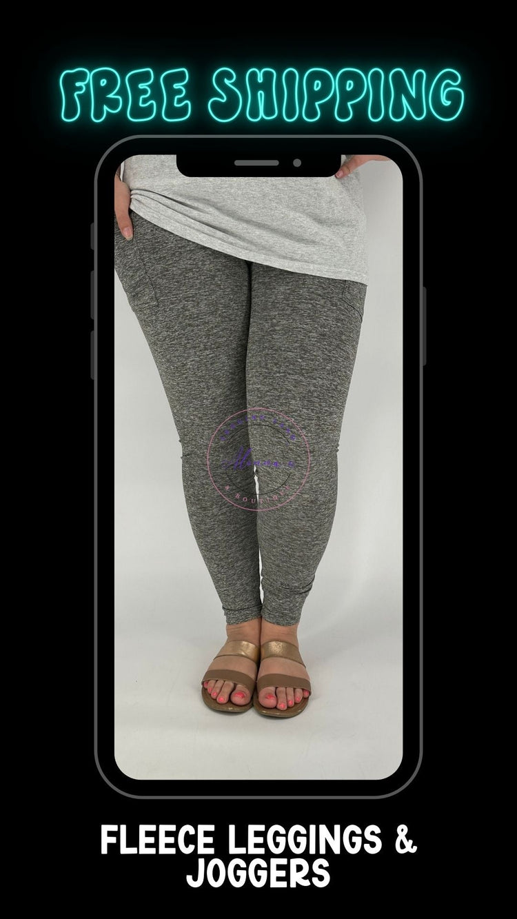 Fleece Lined Leggings & Joggers - FREE SHIPPING!