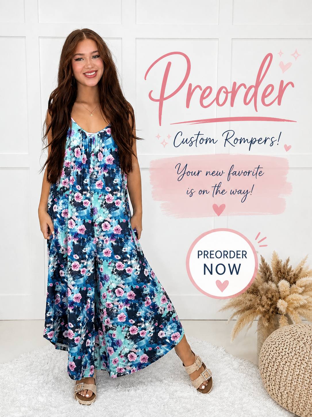 Preorder! Closes 5/7. ETA Aug. Custom Baggy Rompers