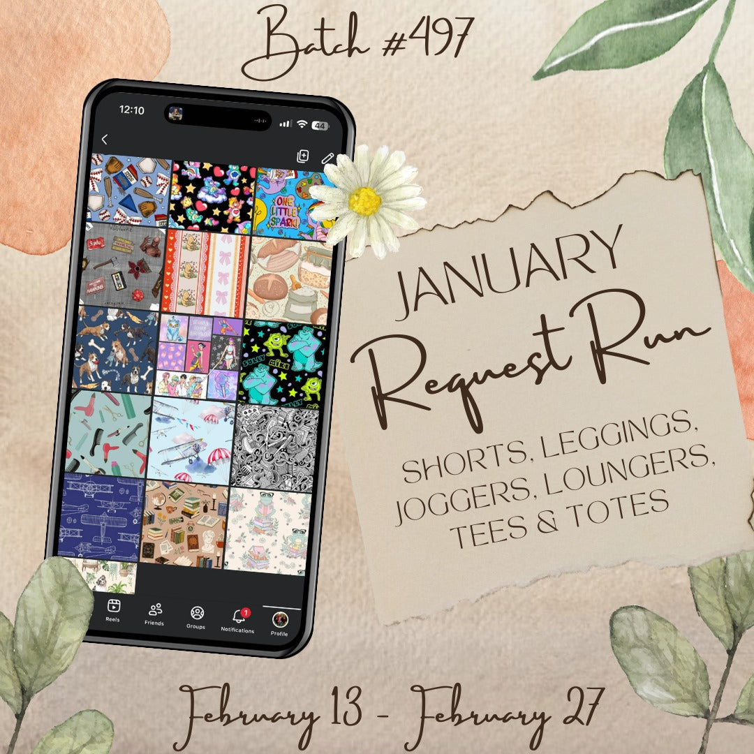 Batch #497 - January Request Run - Closes 2-27 - ETA late April