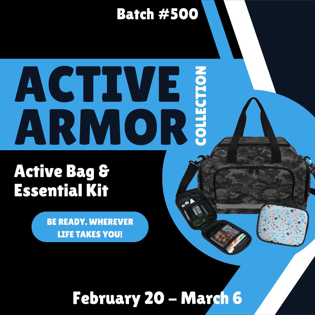 Batch #500 - Active Armor Collection - Closes 3-6 - ETA early May