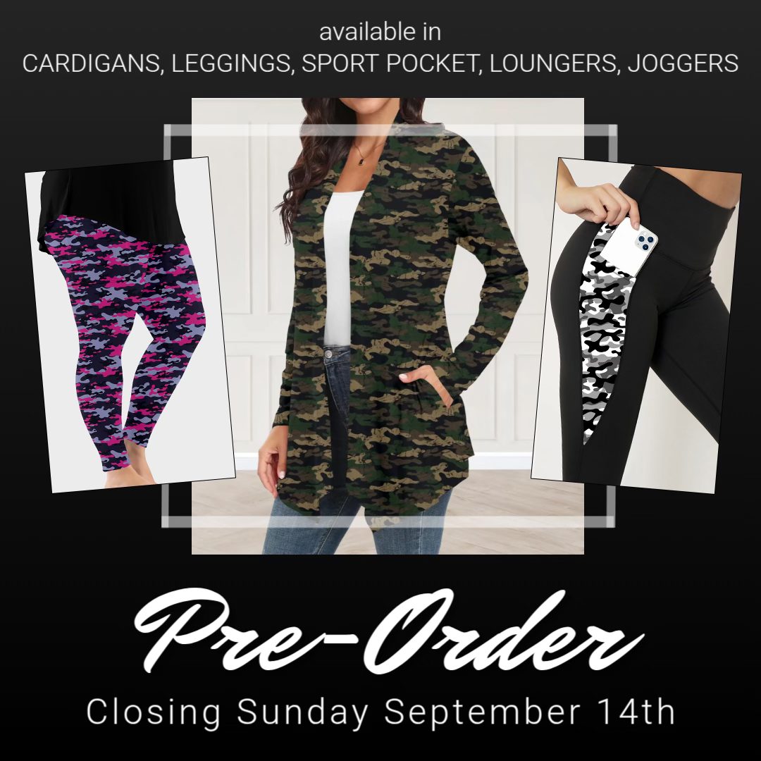 Camo Collab BATCH 251 Due 9-14