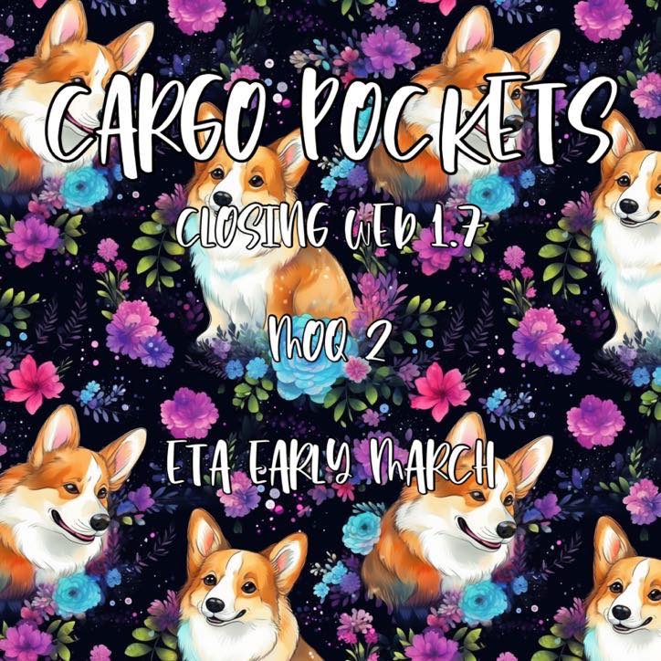 Cargo Pocket Preorder Closing 1-7 (AR)