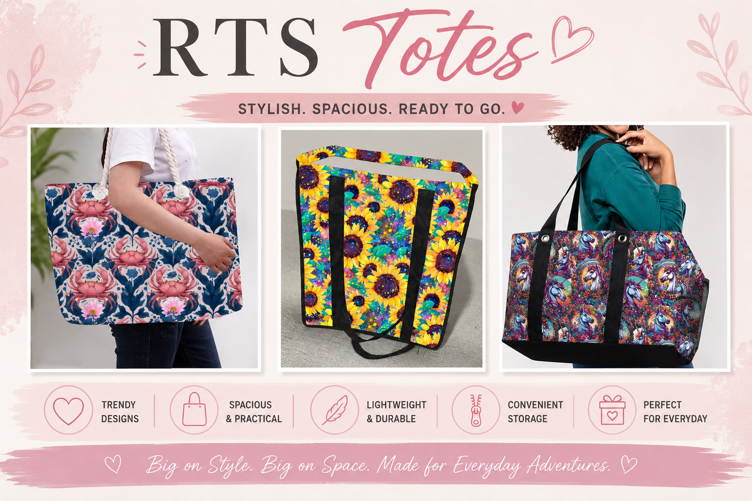 Totes - Ready to Ship!