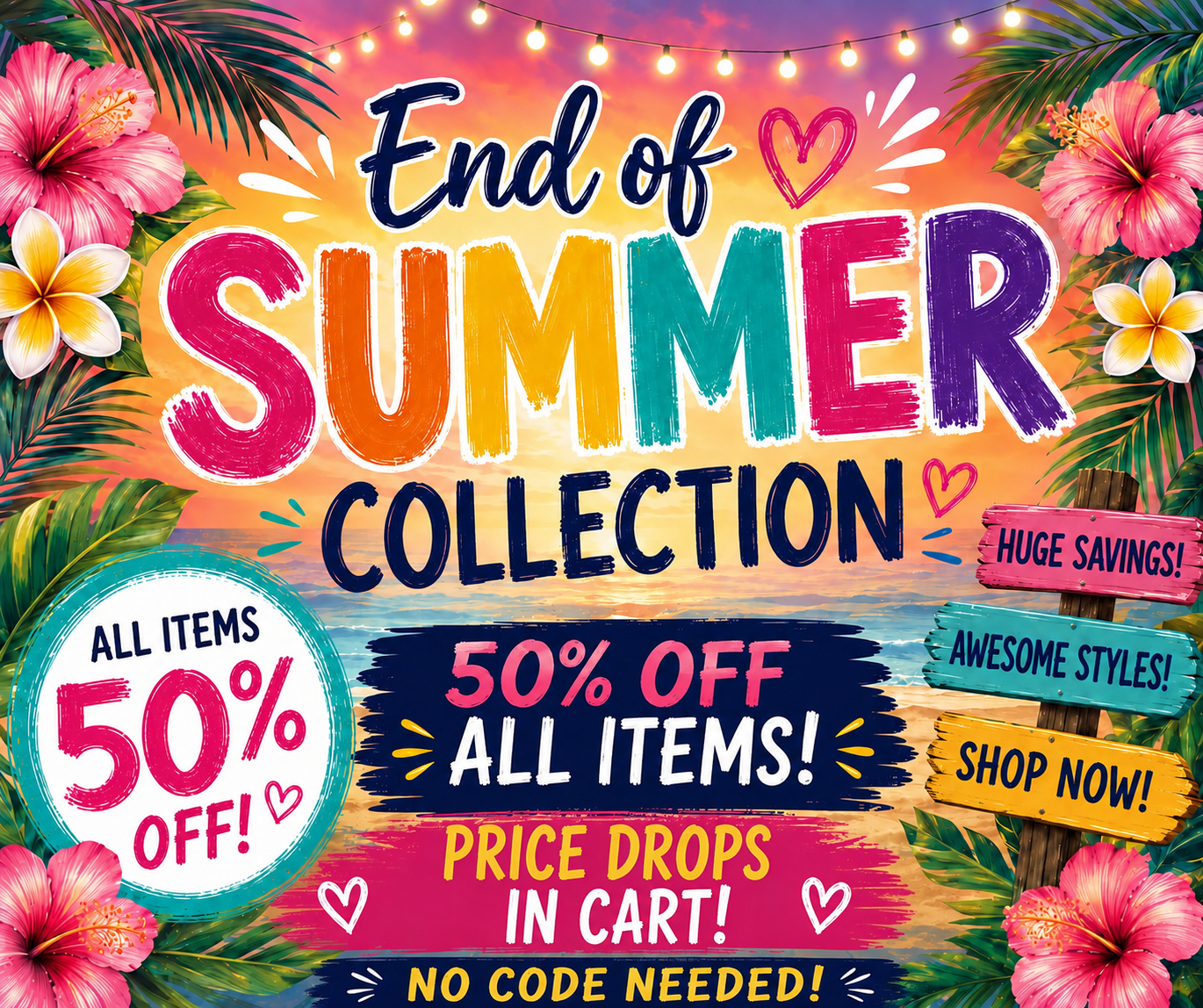 End of Summer Sale!