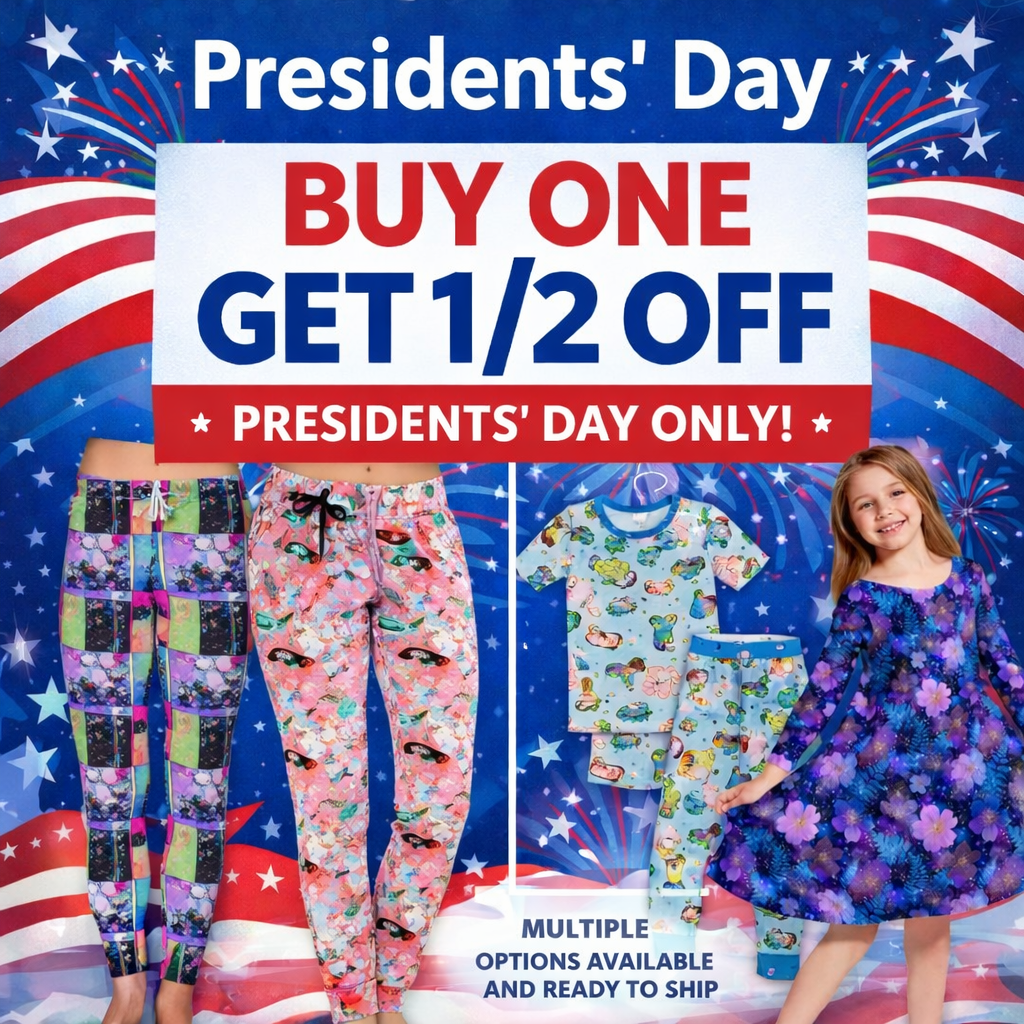 Presidents Day Sale - BOGO 50%!