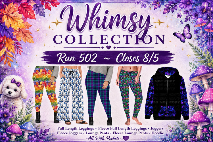 ✨ Whimsy Collection ⭐ Run 502 ~ Closes 8/5