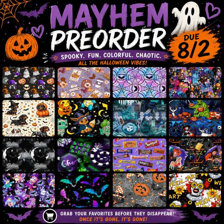 PREORDER MORE MAYHEM - CLOSING 8/2 ETA: LATE SEPT