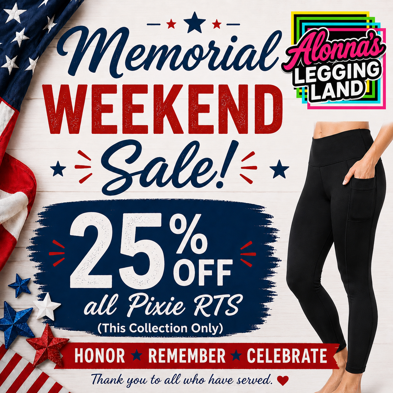 Memorial Day Sale - 25% Off
