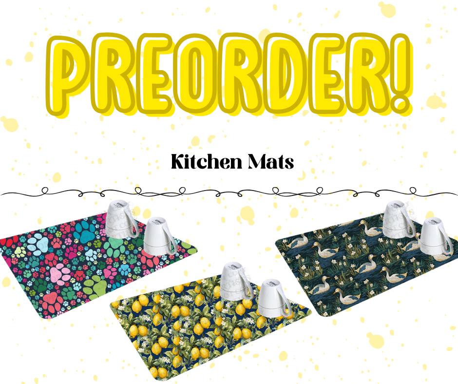 Kitchen Counter Mats Run 314 ~ Closes 5-22